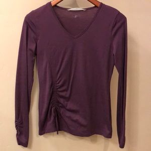 Athleta Merino Wool V-neck shirt